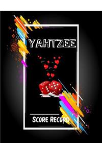 Yahtzee Score Record