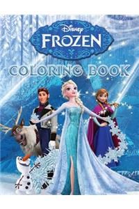 Frozen Coloring Book: This Amazing Coloring Book Will Make Your Kids Happier and Give Them Joy(ages 3-7)