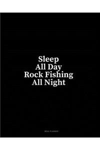 Sleep All Day Rock Fishing All Night: Meal Planner