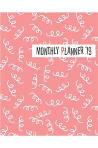 Monthly Planner'19