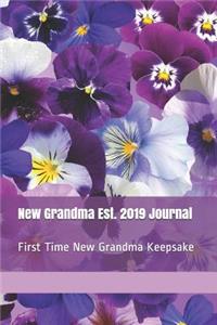 New Grandma Est. 2019 Journal