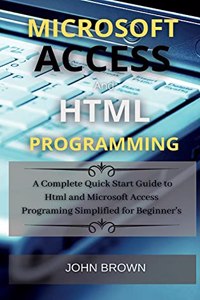Microsoft Access and HTML Programming
