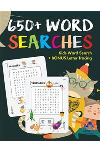 Kids Word Search: 650+ Word Searches for Kids by Argoprep (Edition 2)