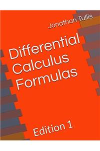 Differential Calculus Formulas