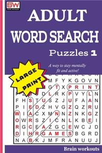 ADULT WORD SEARCH Puzzles 1