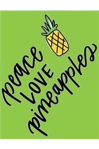 2017, 2018, 2019 Weekly Planner Calendar - 70 Week - Pineapple