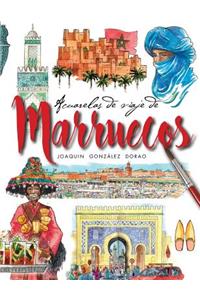 Marruecos acuarelas de viaje
