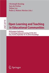 Open Learning and Teaching in Educational Communities