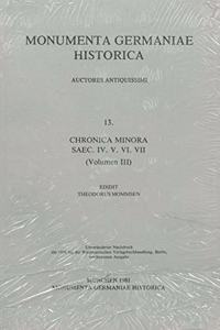 Chronica Minora Saec. IV. V. VI. VII.