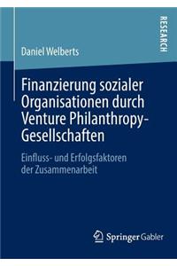 Finanzierung Sozialer Organisationen Durch Venture Philanthropy-Gesellschaften