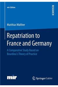 Repatriation to France and Germany