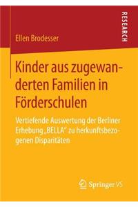 Kinder Aus Zugewanderten Familien in Förderschulen