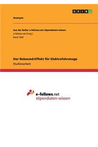 Der Rebound-Effekt für Elektrofahrzeuge