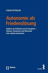 Autonomie ALS Friedenslosung
