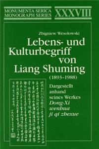 Dargestellt Anhand Seines Werkes Dong-XI Wenhua Ji Qi Zhexue