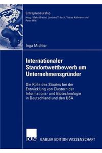 Internationaler Standortwettbewerb Um Unternehmensgründer