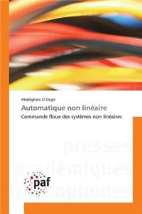 Automatique Non Linéaire