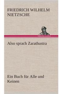 Also sprach Zarathustra