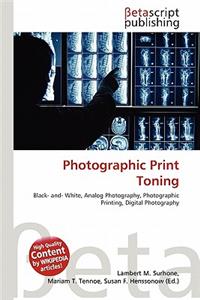 Photographic Print Toning