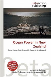 Ocean Power in New Zealand