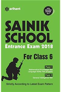 Sainik School Entrance Exam 2018 for Class 6