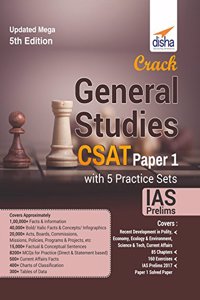 Crack General Studies CSAT - Paper 1 with 5 Practice Sets (IAS Prelims)