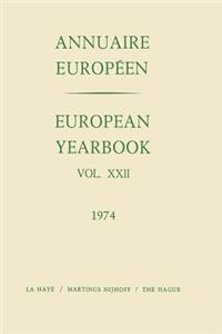 European Yearbook / Annuaire Europeen