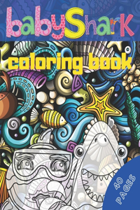 Baby Shark Coloring Book