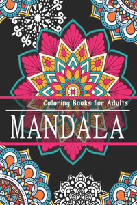 Mandala coloring books for adults