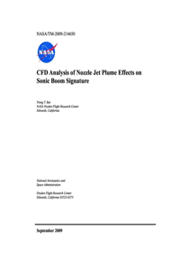 CFD Analysis of Nozzle Jet Plume Effects on Sonic Boom Signature