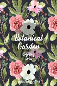 Botanical Garden Coloring Book