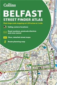 Collins Belfast Streetfinder Colour Atlas