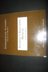 Student's Solutions Manual