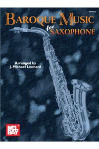 Baroque Music for Saxophone