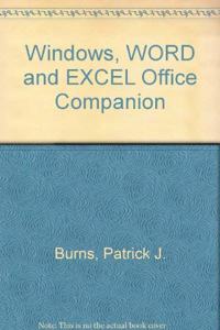 Windows, WORD and EXCEL Office Companion