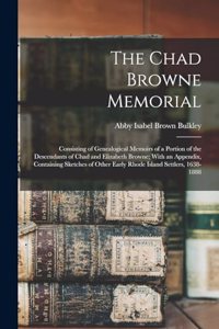 The Chad Browne Memorial