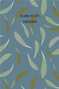 Blank Recipe Cookbook