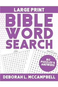Large Print Bible Word Search