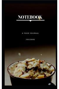 Notebook: Food journal