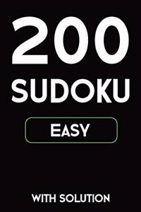 200 Sudoku easy with solution