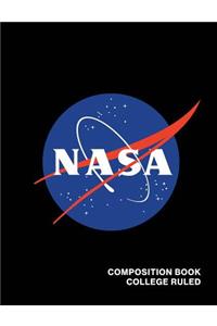 NASA Composition Book College Ruled