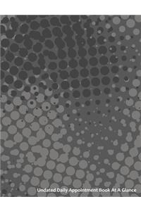 Undated Daily Appointment Book At A Glance