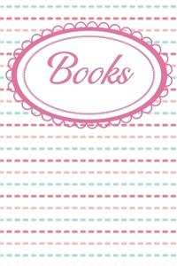Pink Boho Book Review Journal