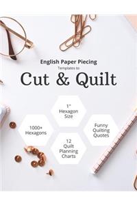 English Paper Piecing Templates to Cut & Quilt