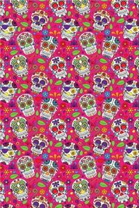Day Of The Dead Pattern Sugar Skull Santa Muerte 08
