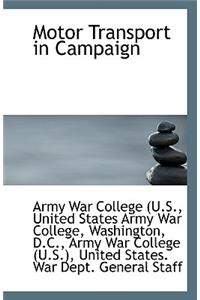 Motor Transport in Campaign