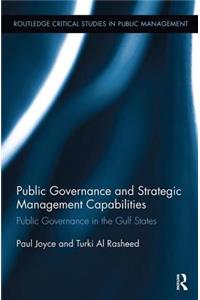 Public Governance and Strategic Management Capabilities