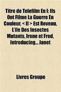 Titre de Tlfilm En I