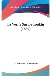 La Verite Sur Le Tonkin (1889)