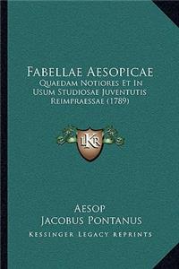 Fabellae Aesopicae